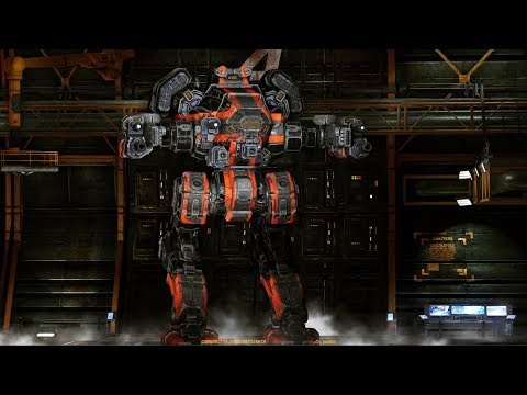 MWO: Pole star warrior - LPPC, LB10X Nightstar NSR-9FC on the highlands.