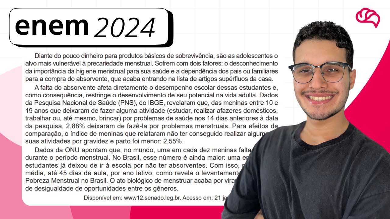 Resolução em Vídeo — Questão 13 ENEM 2024