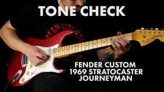Video thumbnail for TONE CHECK: Fender Custom Shop 1969 Stratocaster Journeyman Relic Demo | Cream City Music by Cream City Music