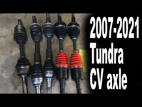 What is the best CV axle replacement for your lifted 07-21 Toyota Tundra? - I got some CVJ axles