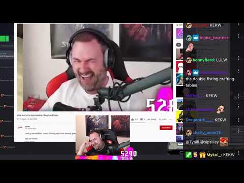 Sips reacts to Sips reacting to basetrade’s village and base