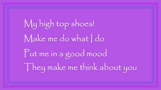 JoJo Siwa High Top Shoes Lyrics
