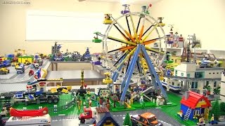 LEGO Creator Ferris Wheel & Fairground Mixer together!