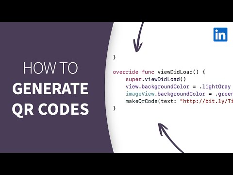 iOS Development Tutorial - Generating QR codes