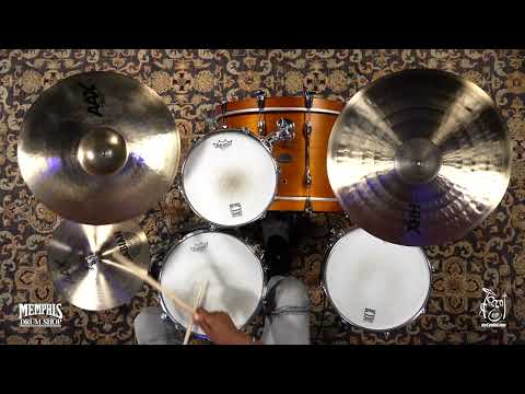 Used Sabian 18" AAX Medium Crash Cymbal - Brilliant - 1505g (U21808XCB-1030625H)