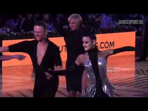 Andrei Patrushev - Ekaterina Bralyuk RUS, Cha-Cha-Cha, WDC European Championship 2019