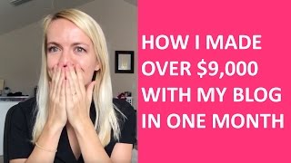 Start a Mom Blog November Income Report