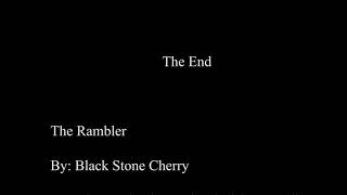 Black Stone Cherry The Rambler Karaoke BGV