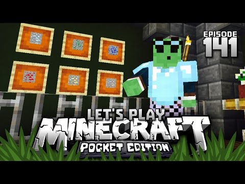 Let's Play Minecraft PE - Ep.141 : Base Decorating!