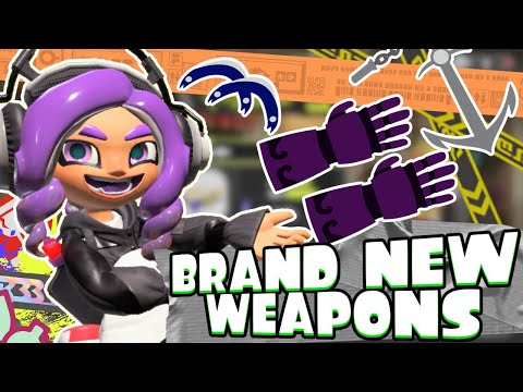 Creating BRAND NEW Splatoon Weapons