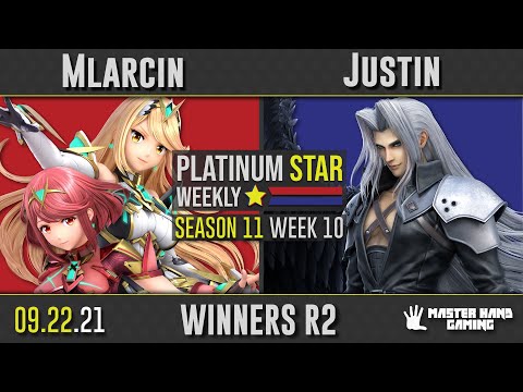 PSW S11:W10 - Mlarcin (Pyra, Mythra, Wolf) vs Justin (Sephiroth) - WR2