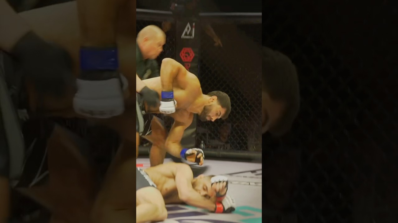 Crushing Left Hook KO! David Mistulov claims the A1 Combat Amateur Welterweight Championship