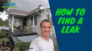 Roofing - How to find a roof leak