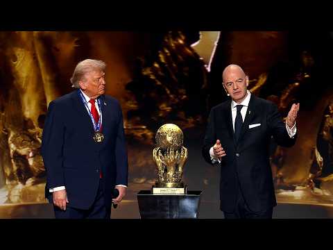 President Trump Attends the FIFA World Cup Drawing