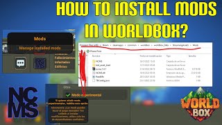 How to Install Mods In WorldBox?, Easy and Fast.