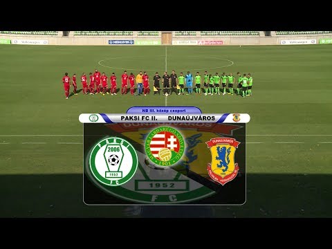 PAKSI FC II. - DUNAÚJVÁROS       2 - 2 (1 - 2)