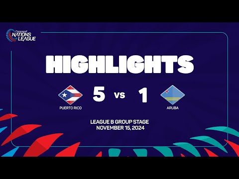 Porto Rico 5-1 Aruba