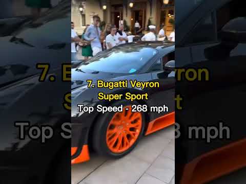Top 10 Fastest Cars in The World #shorts #cars #fastestcars #top10 #viral #hypercar #supercar #speed