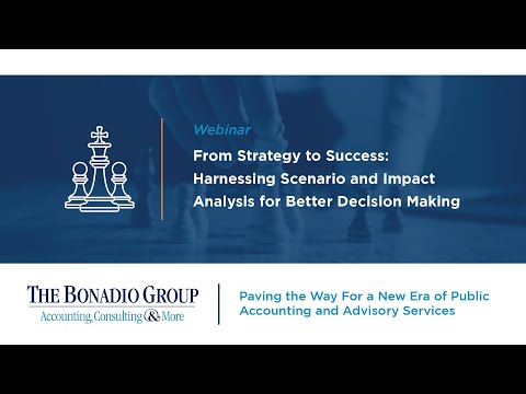 From Strategy to Success: Harnessing Scenario and Impact Analysis for Better Decision Making