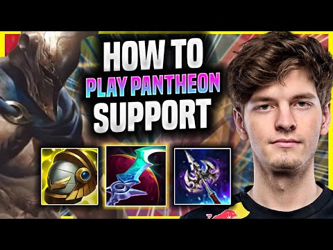 LEARN HOW TO PLAY PANTHEON SUPPORT LIKE A PRO! - XL Mikyx Plays Pantheon Support vs Leona! |