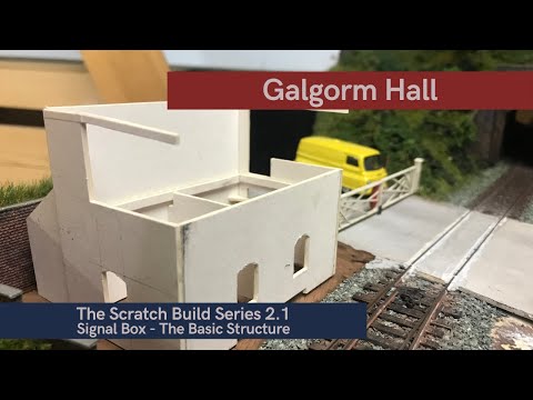 Building A OO Gauge Model Railway: The Scratch Build Series 2.1 - Signal Box, The Basic Structure