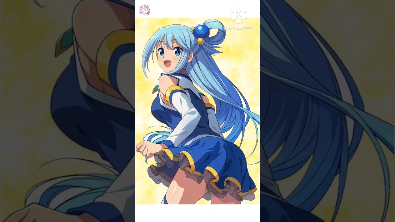 Aqua from Konosuba 🐥 #konosuba #anime