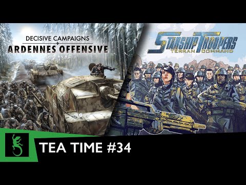 It's Tea Time with Slitherine | Decisive Campaigns - Ardennes Offensive & Starship Troopers - Ter...