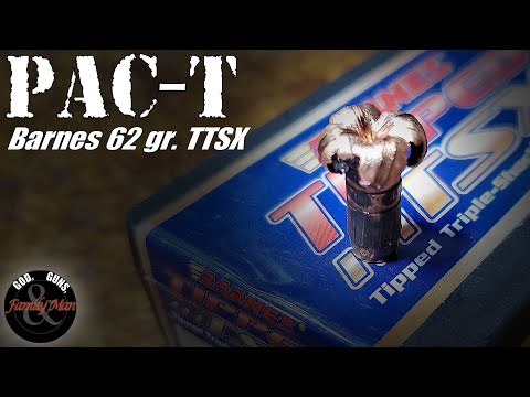 Testing the 62 gr Barnes TTSX Bullet