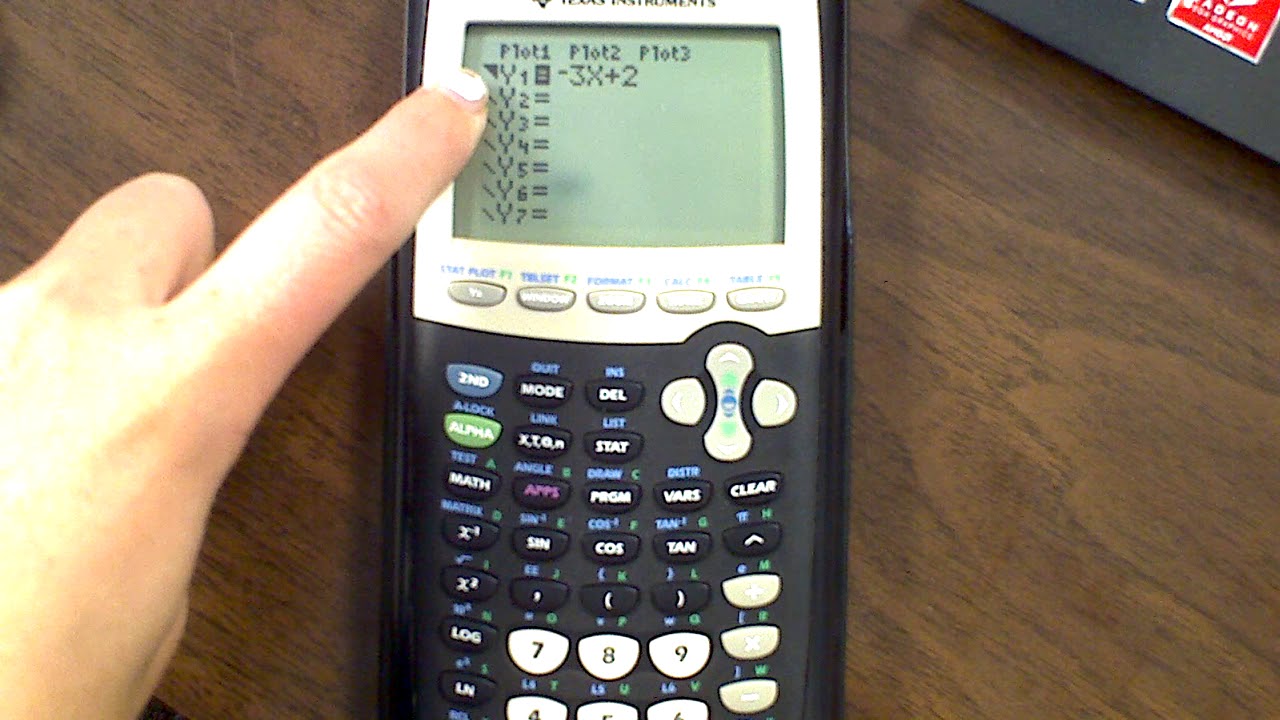 TI-84 Tutorial #10 - Graphing Inequalities