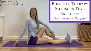 Physical Therapy Meniscus Tear Exercises - How To Avoid Surgery