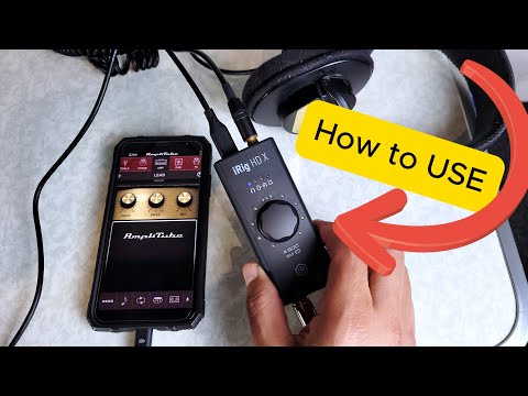 Irig HDX How to connect to iPhone