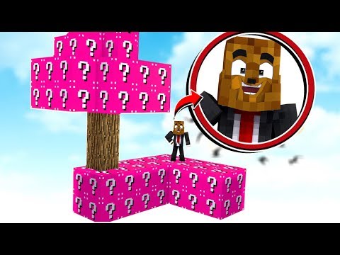 JeromeASF - *NO Rules* Neon Pink Luckyblock Skyblock - Minecraft Modded Minigames | JeromeASF