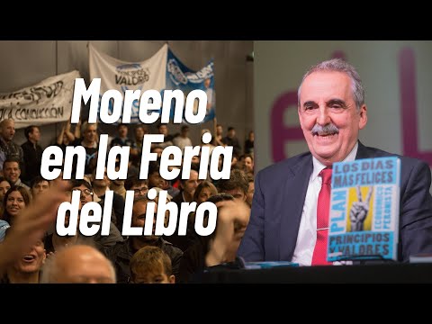 Guillermo Moreno Acto en la Feria del Libro  29/4/24