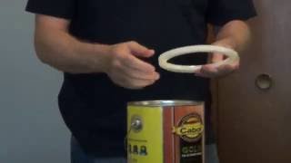 How to Remove Paint Can Lid Locks