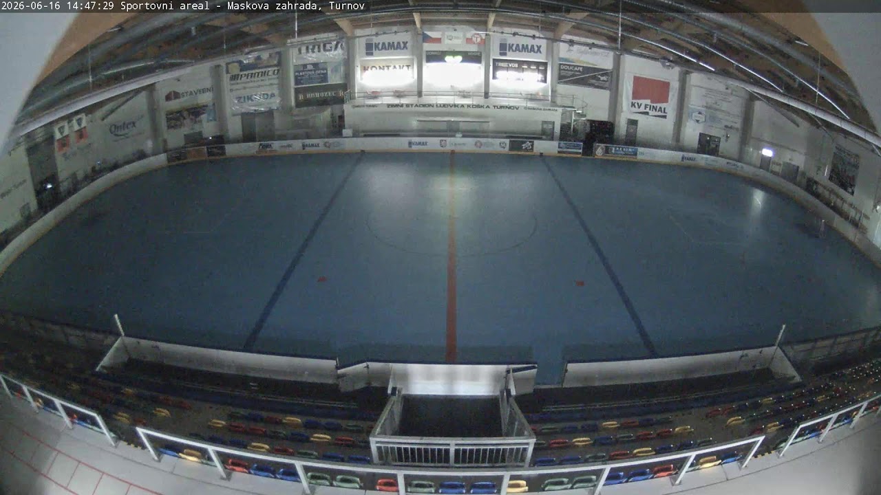 Live webcam view of Ludvík Koška Winter Stadium