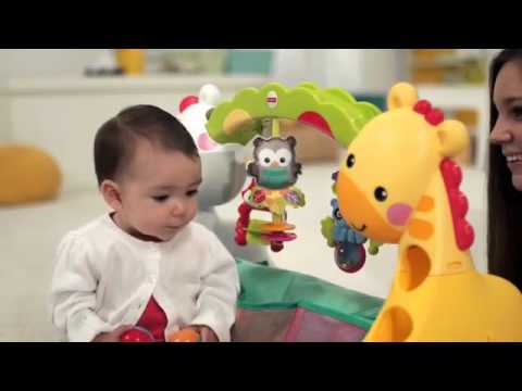 Развивающий коврик Fisher-Price 3 в 1 Растем вместе (CCB70)