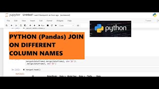 6. Python Joins: How to merge/join multiple dataframes with different key column name.