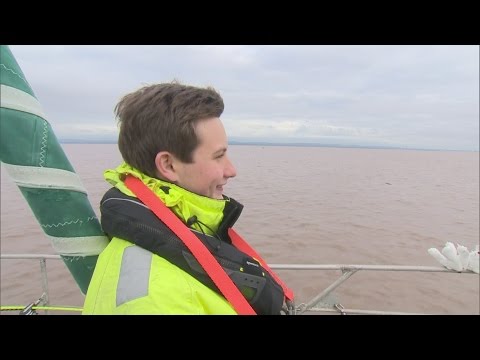 14-year-old becomes youngest person to sail around the North Pole