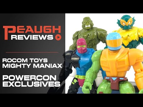 Video Review: Mighty Maniax POWERCON EXCLUSIVES!