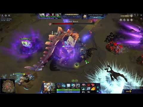 Dota 2 - Aghanims Labyrinth: the Primal Beast 3 MIN APEX MAGE - SPEED RUN