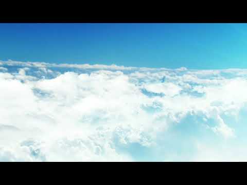 RELAXE vendo Nuvens Céu nuvens Voo e música  Calma