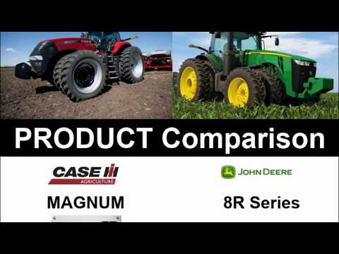 Competitive Comparison 2011 | Case IH Magnum VS John Deere 8R series
