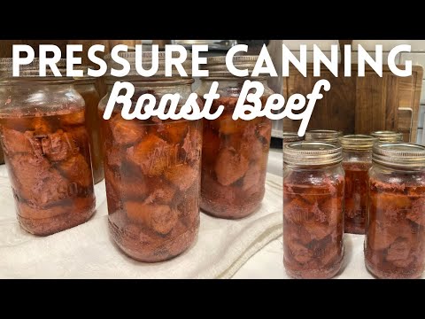 Pressure Canning Roast Beef - Ball Book Home Preserving