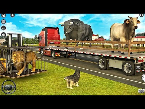 Real Tractor Farm Animal Truck Driving Transport Simulator|| Android GamePlay