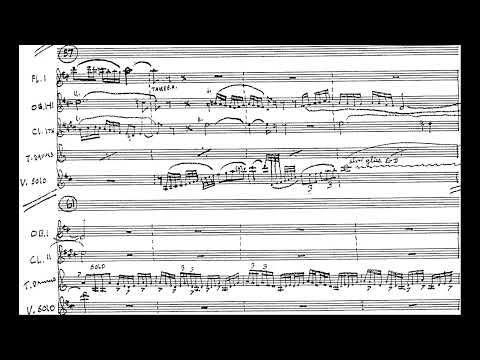 Henry Cowell - Symphony No. 13 "Madras" (Score Video, complete)