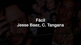 Jesse Baez, C. Tangana - Fácil | Letra