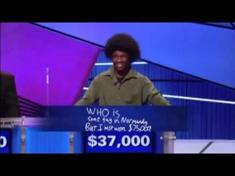 Best Final Jeopardy answer EVER!