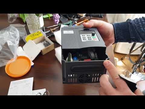 ПОДКЛЮЧЕНИЕ И ПРОВЕРКА ЧАСТОТНИКА НА 3 ФАЗН ДВИГ.