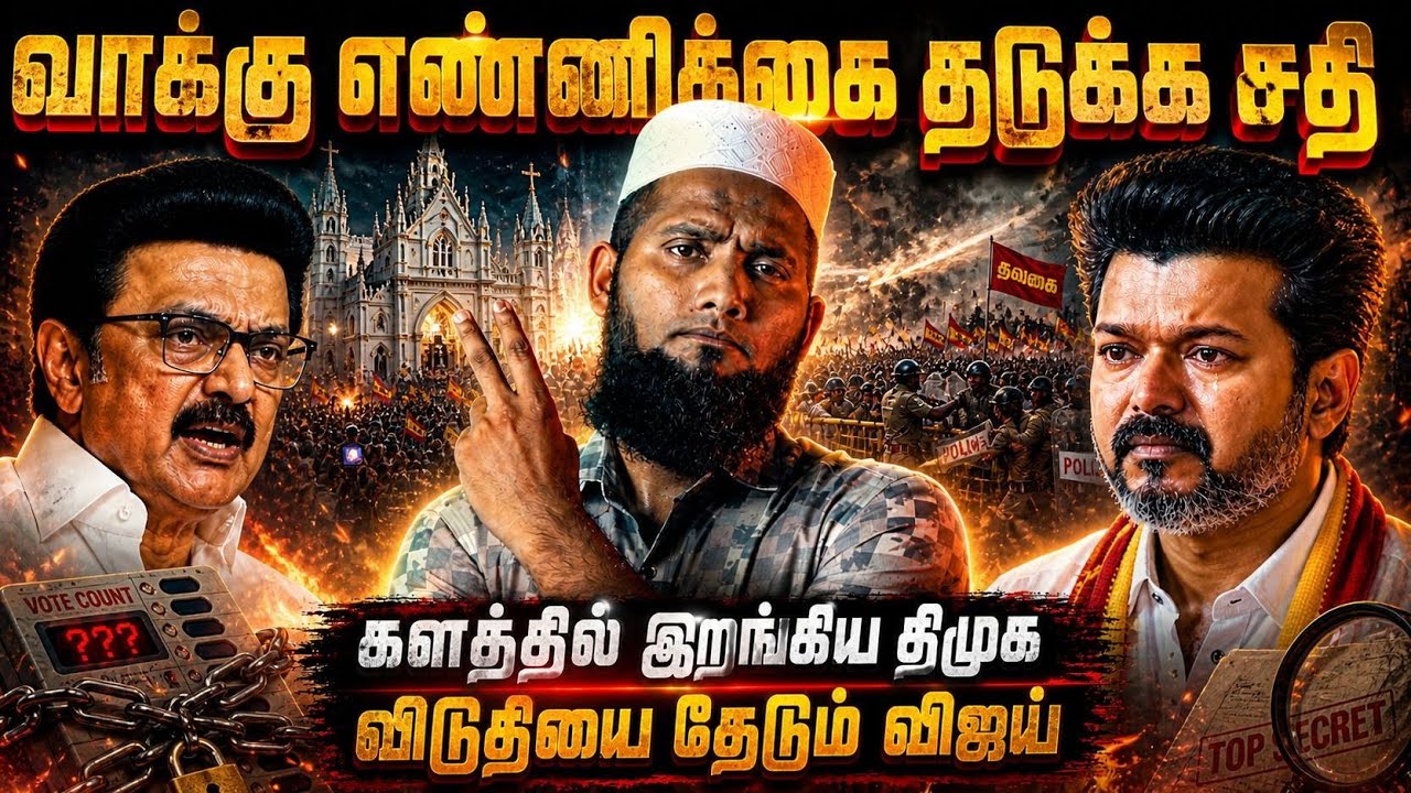 வாக்கு எண்ணிக்கை தடுக்க சதி? 🔥களத்தில் இறங்கிய திமு