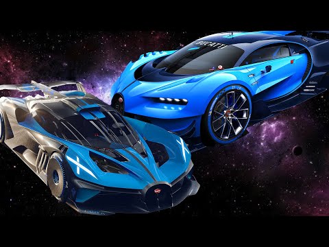 BUGATTI VISION GRAN TURISMO VS BUGATTI BOLIDE !